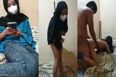 Ukhti Hijab Pasrah Demi Gadget Mantap Crot